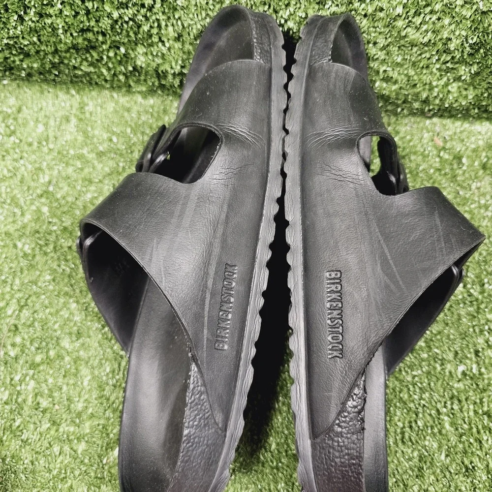 Birkenstock Arizona EVA Essential Black Rubber Slip On Sandals Mens 42 US 9